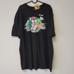 Bucees Halloween Boo Crew Glow in the Dark t-shirt Black 2XL